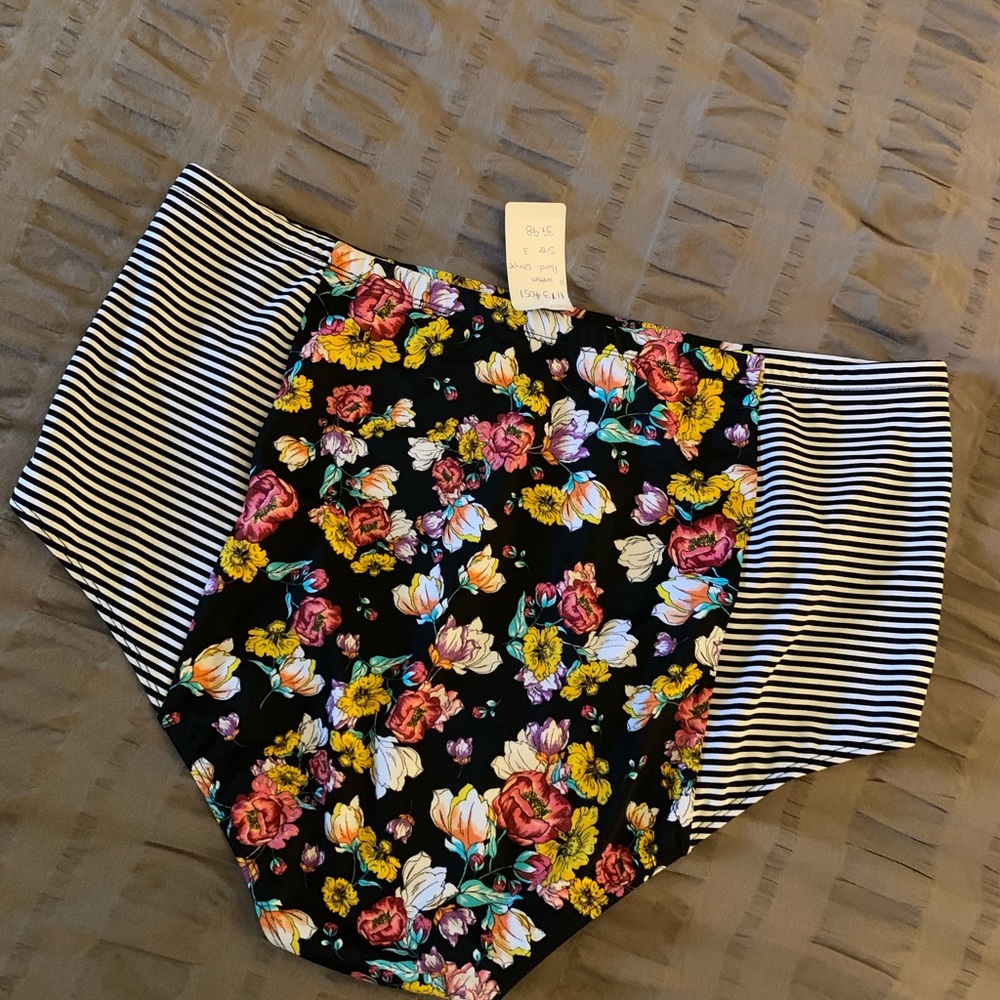 NWT 3XL High Wasted Torrid Swim bottoms